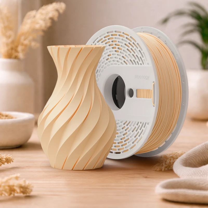 Fiberlogy Matte PLA: matte PLA filament voor strakke en professionele 3D-prints