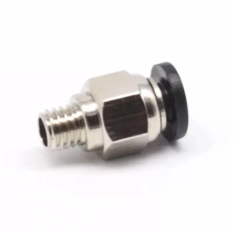 PC4-M6 push fitting voor PTFE tube doorvoer