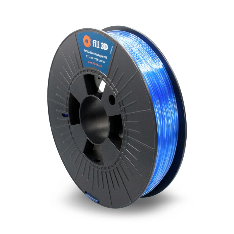 Fill 3D PETG Blue Transparent 0,5 kg