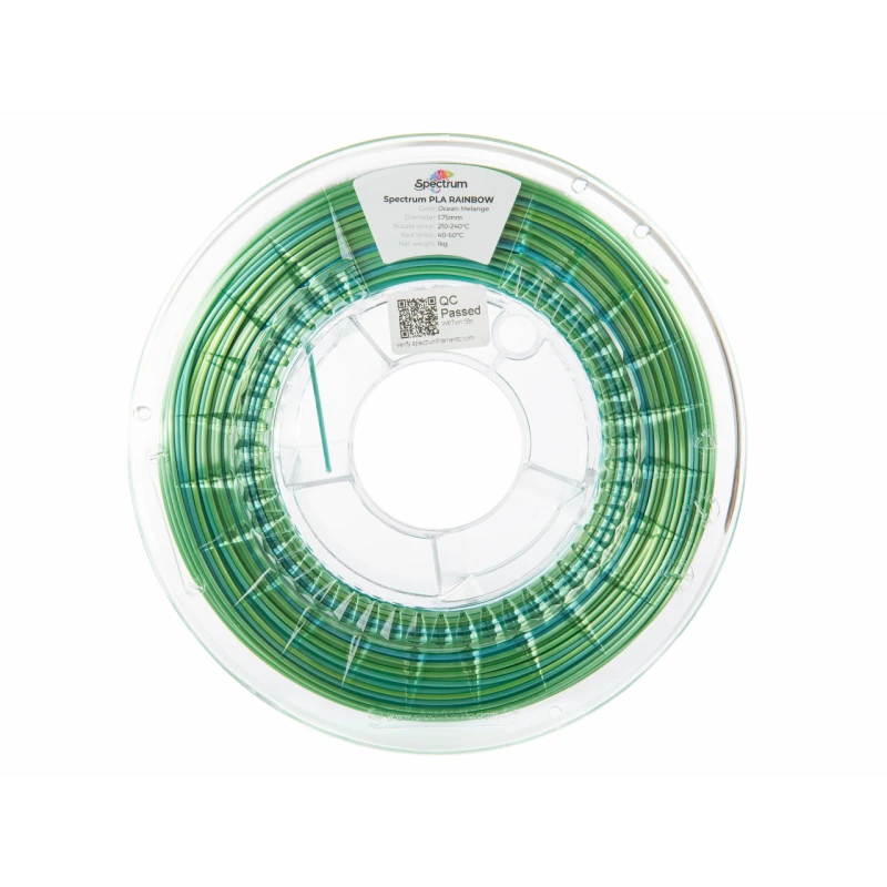 Spectrum PLA Silk Rainbow Ocean Melange